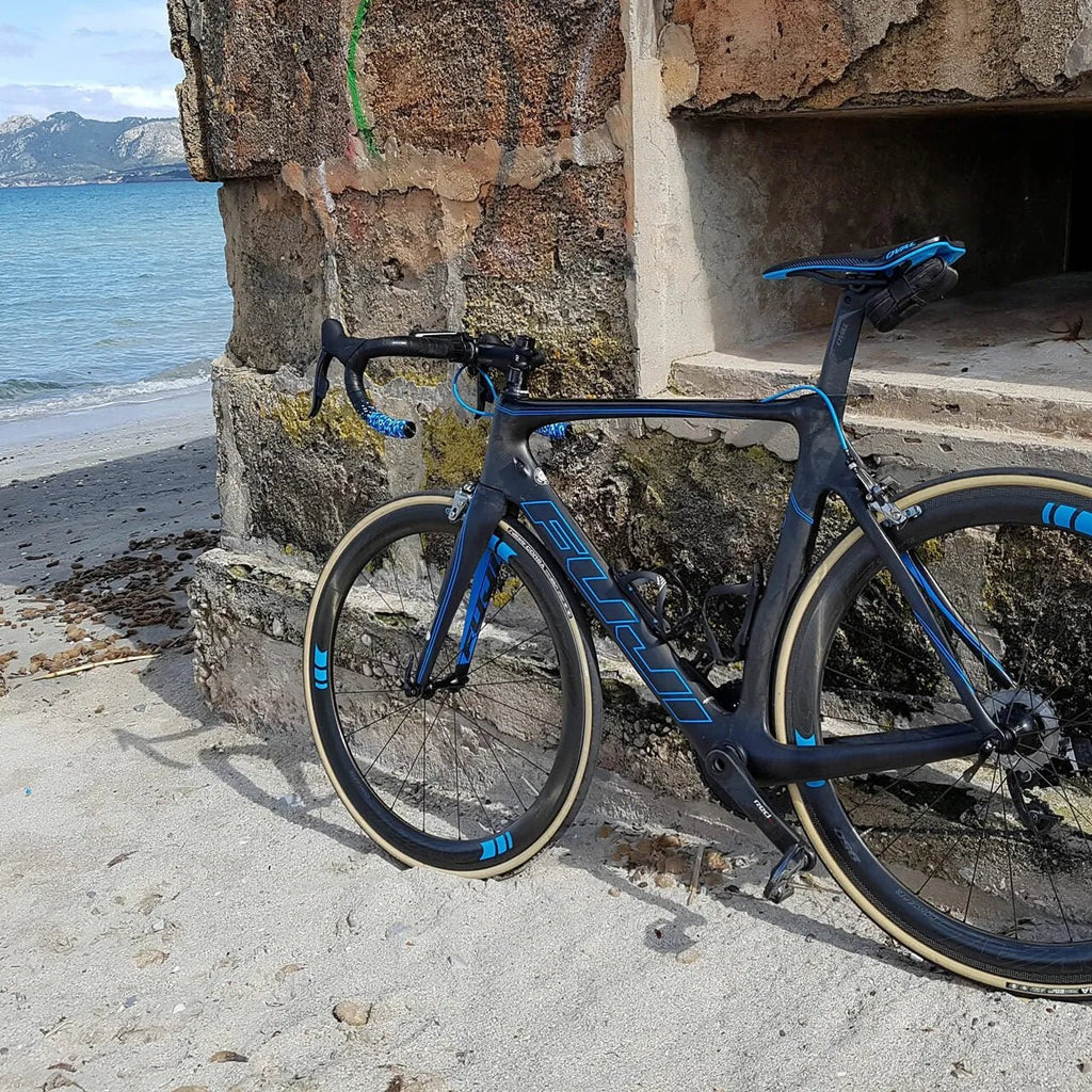 Guee SL Geo Bartape (Black/Blue) | Cycling Gears Hub - Cycling Gears Hub