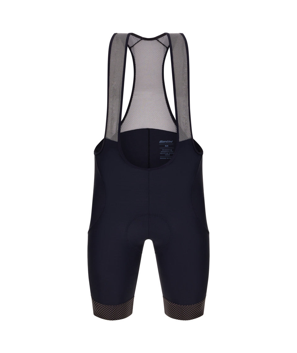Santini HIVIS Men's Cycling Bibshorts (Black) | Cycling Gears Hub