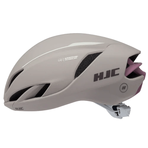 HJC Furion 3 Road Cycling Helmet (Matt Beige Purple) | Cycling Gears Hub - Cycling Gears Hub