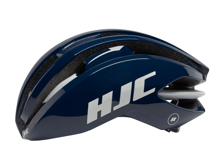 HJC Ibex 2.0 Road Cycling Helmet (Gloss Navy/White) | Cycling Gears Hub