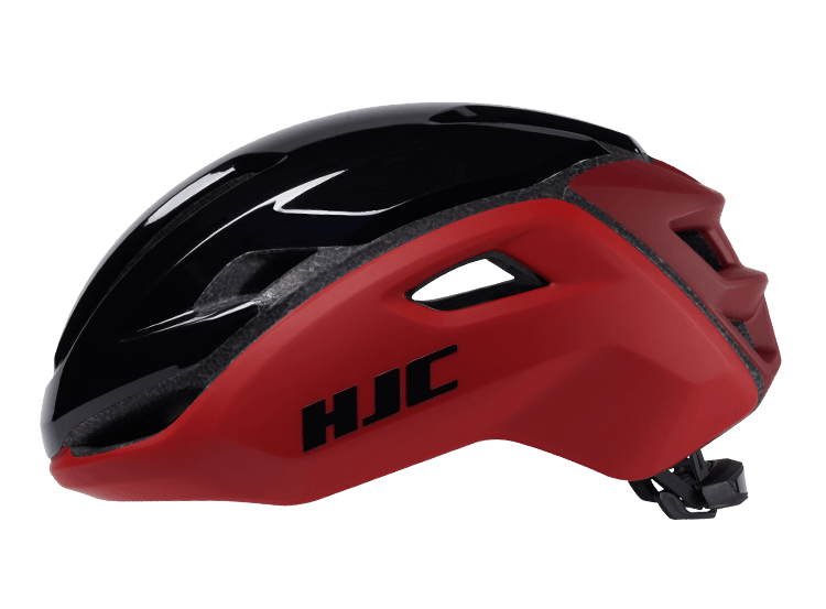 HJC Valeco 2 Road Cycling Helmet (Glossy Red Black) | Cycling Gears Hub - Cycling Gears Hub