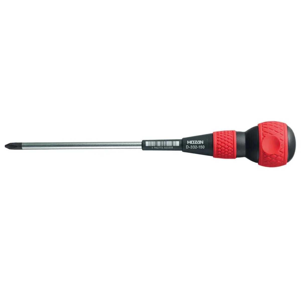 Hozan D - 332 - 150 Electrician Phillips Screwdriver (Red) | Cycling Gears Hub - Cycling Gears Hub