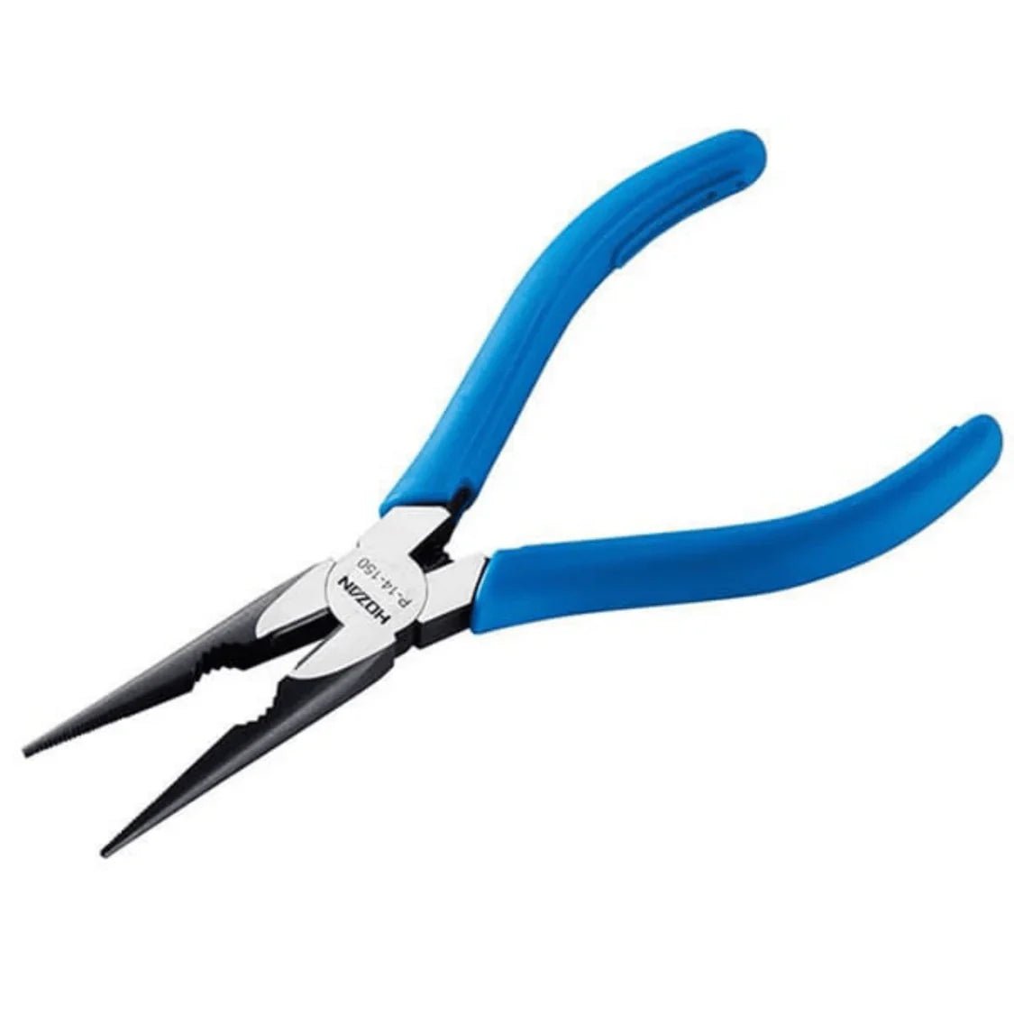 Hozan P - 14 Long Nose Pliers with Side Cutter (Blue) | Cycling Gears Hub - Cycling Gears Hub