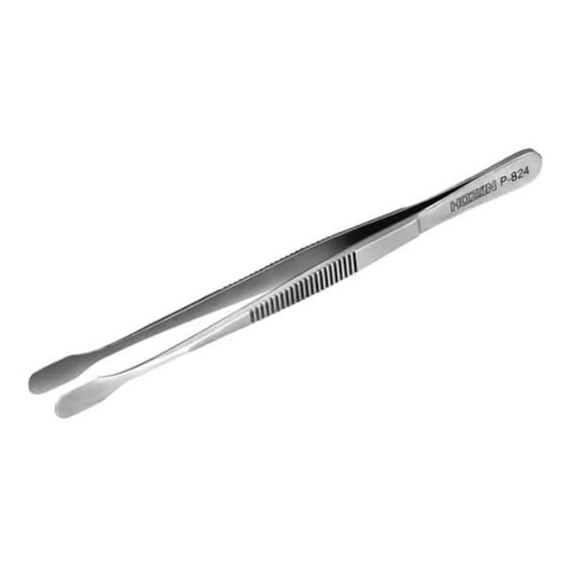 Hozan P - 824 Tweezers (Silver) | Cycling Gears Hub - Cycling Gears Hub