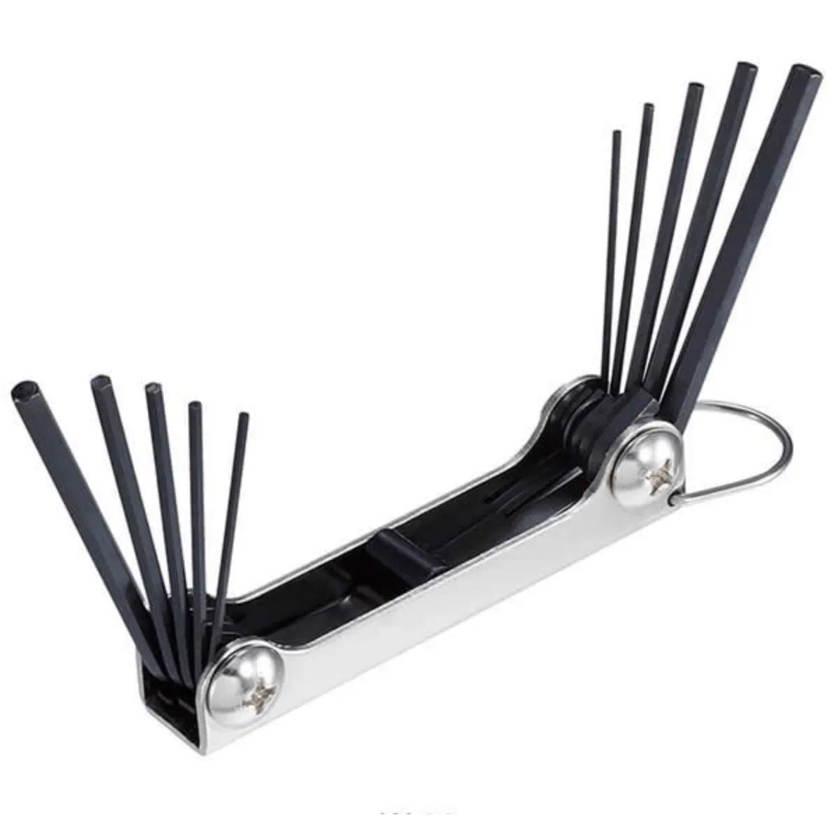 Hozan W - 98 Hex Wrench Set (Silver) | Cycling Gears Hub - Cycling Gears Hub