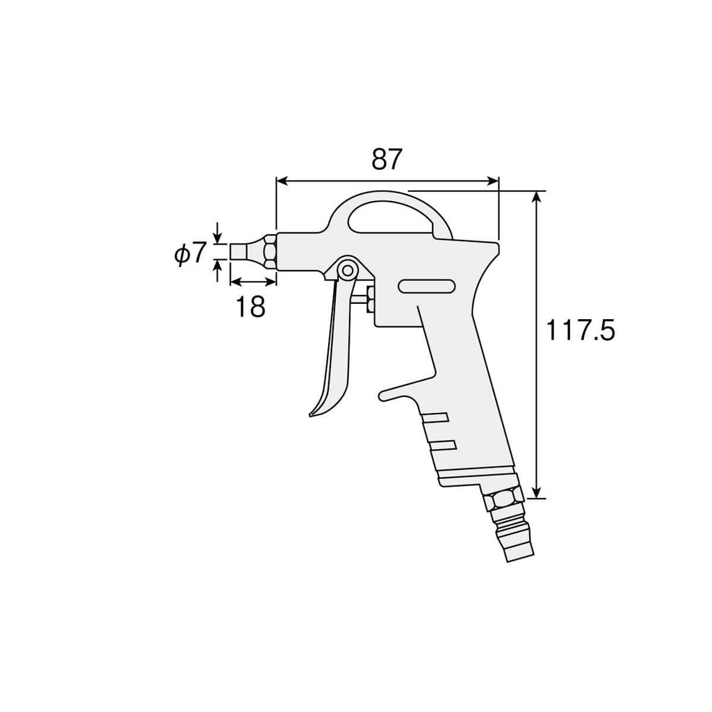 Hozan Z - 395 Air Dust Gun | Cycling Gears Hub - Cycling Gears Hub