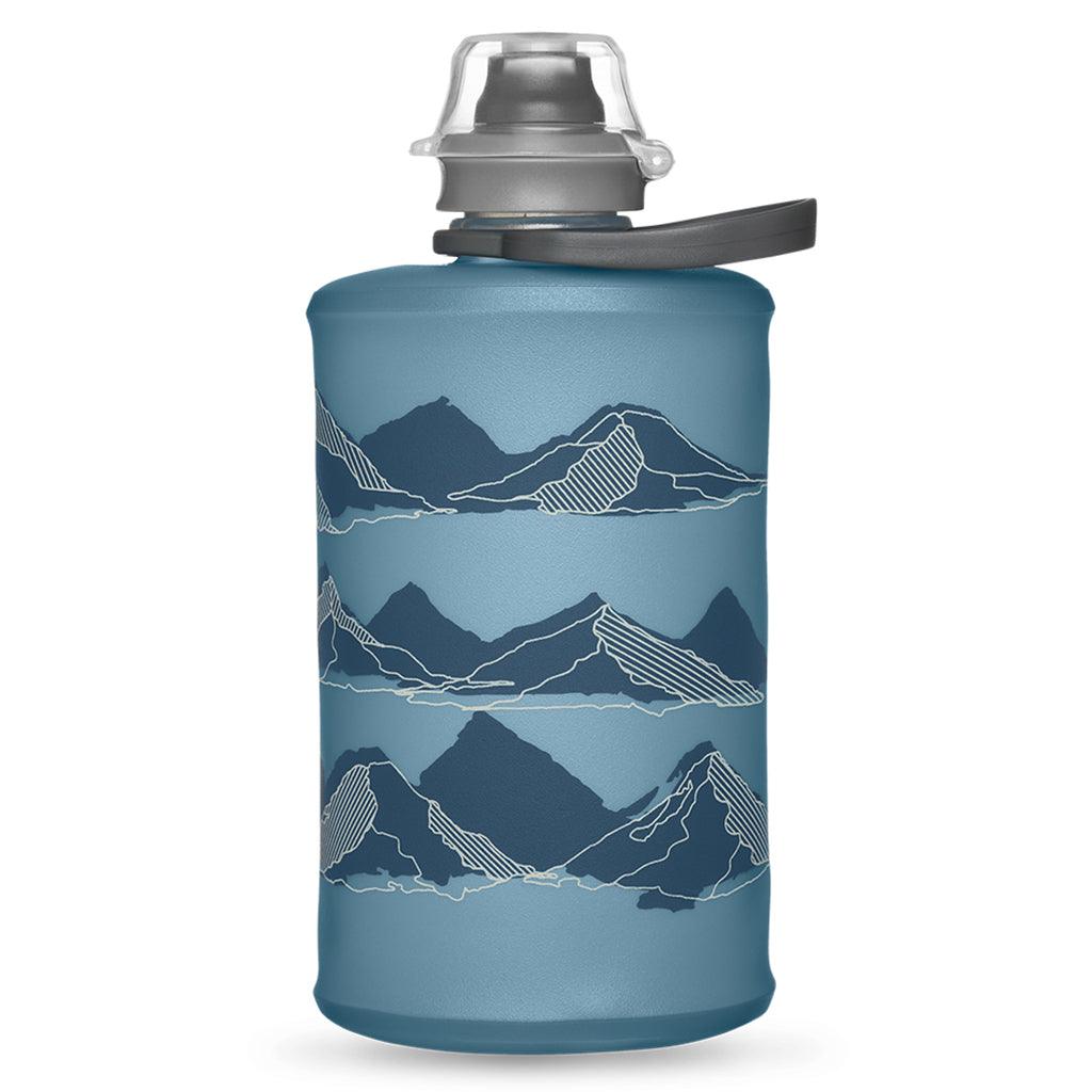 Hydrapak Stow Flexible Bottle Mountain Edition (Tahoe Blue) | Cycling Gears Hub - Cycling Gears Hub