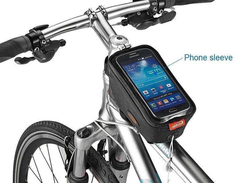 Ibera Phone Sleeve Top Tube Bag | Cycling Gears Hub