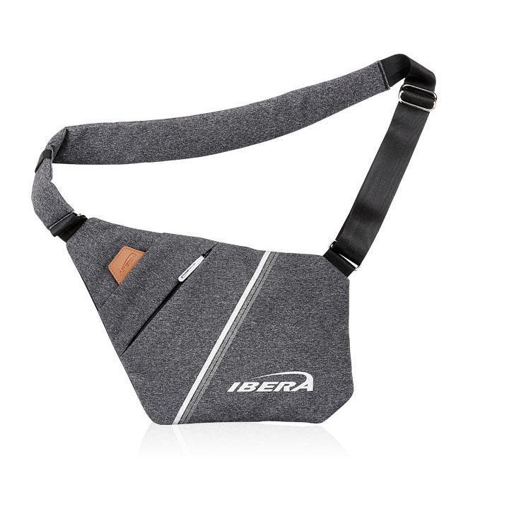 Ibera Slimline Sling bag (Black) | Cycling Gears Hub