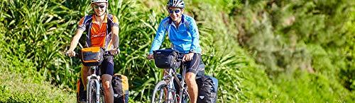 Ibera Waterproof handlebar bag (Black) | Cycling Gears Hub