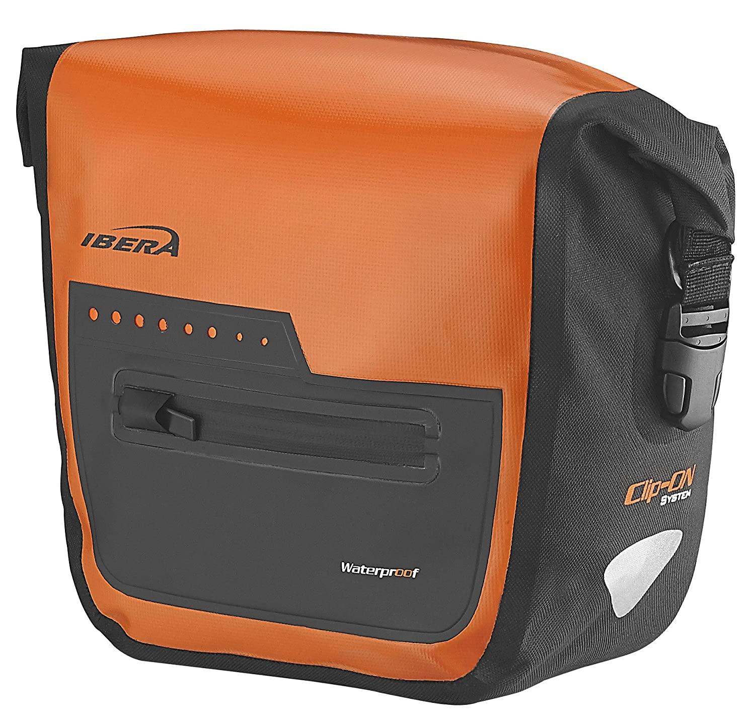 Ibera Waterproof handlebar bag (Orange) | Cycling Gears Hub