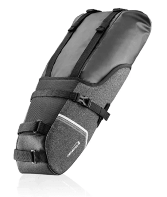 Ibera Waterproof Saddle Bag (Black) | Cycling Gears Hub