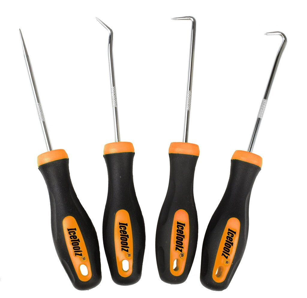 IceToolz 28A4 4 piece Pick and Hook Set | Cycling Gears Hub - Cycling Gears Hub