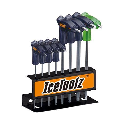 IceToolz Twin Head 8 - Piece Hex Wrench Set | Cycling Gears Hub - Cycling Gears Hub