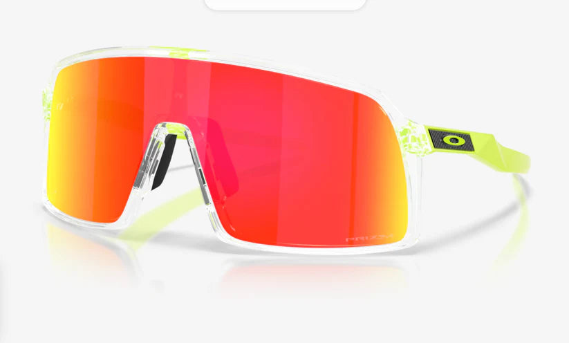 Oakley Sutro Sunglasses – Prizm Ruby Lenses with Clear Frame