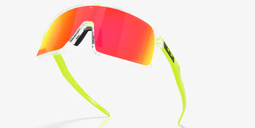 Oakley Sutro Sunglasses – Prizm Ruby Lenses with Clear Frame