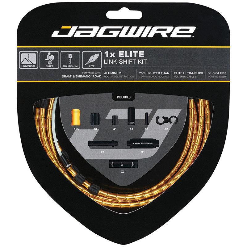 Jagwire 1x Elite Link Shift Housing (Gold) | Cycling Gears Hub - Cycling Gears Hub