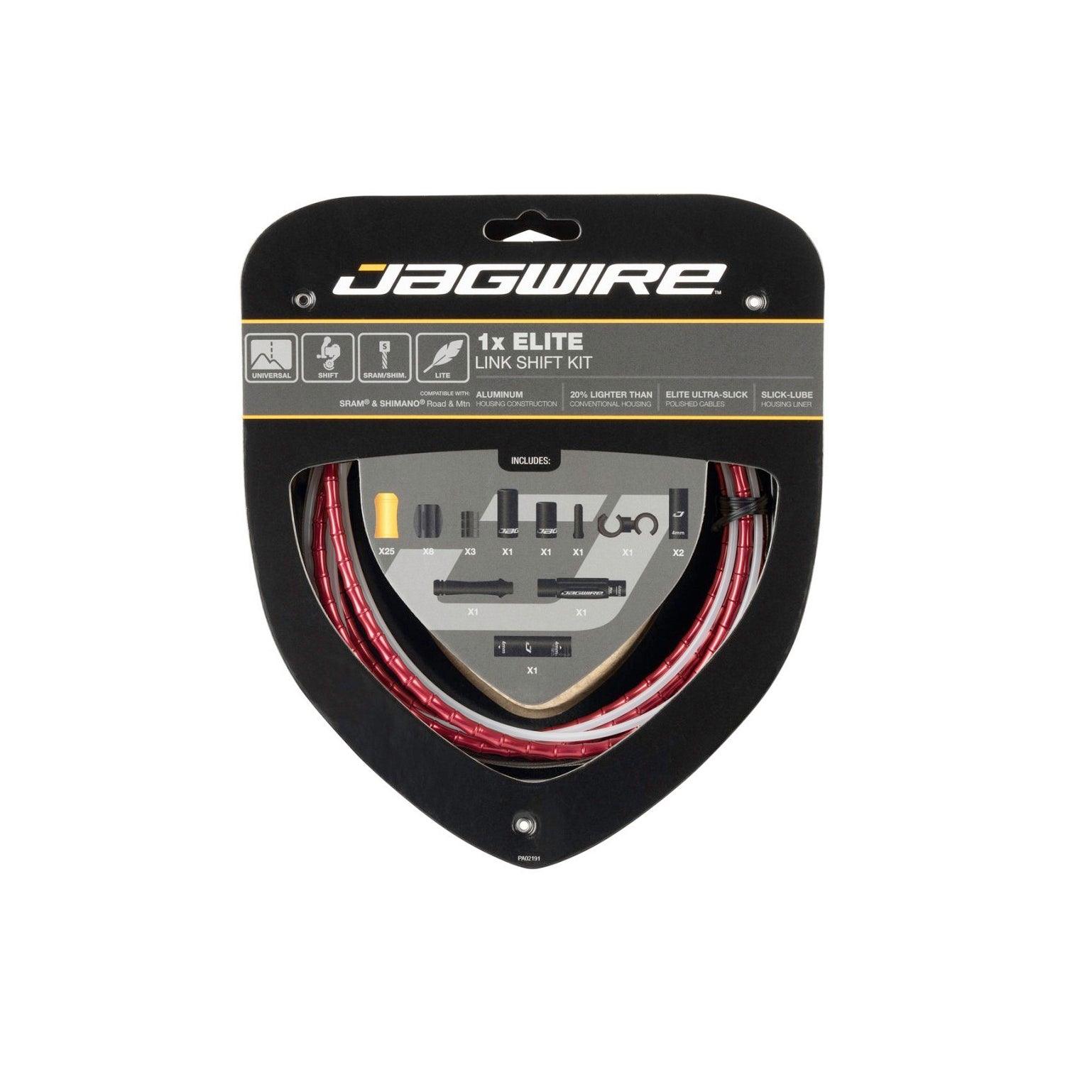 Jagwire 1x Elite Link Shift Housing (Red) | Cycling Gears Hub - Cycling Gears Hub