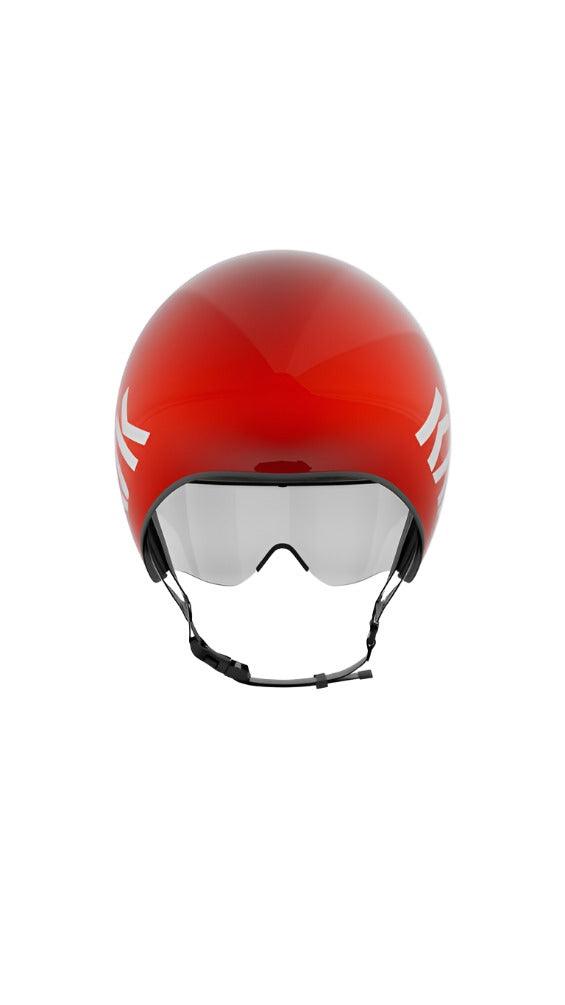 Kask Bambino Pro Aero Road Cycling Helmet (Red) | Cycling Gears Hub