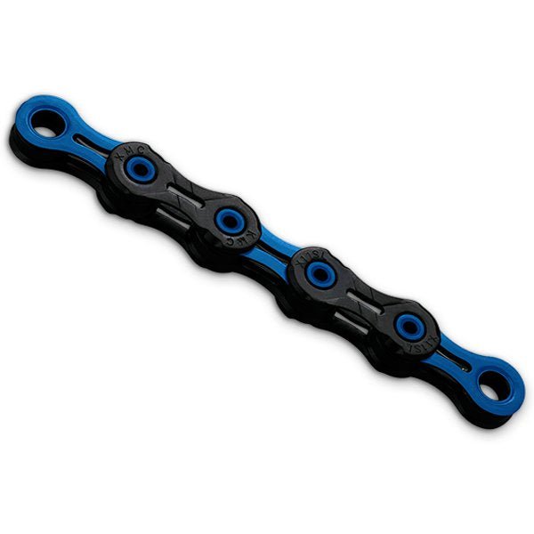 KMC DLC 11 Speed Chain (Black/Blue) | Cycling Gears Hub - Cycling Gears Hub