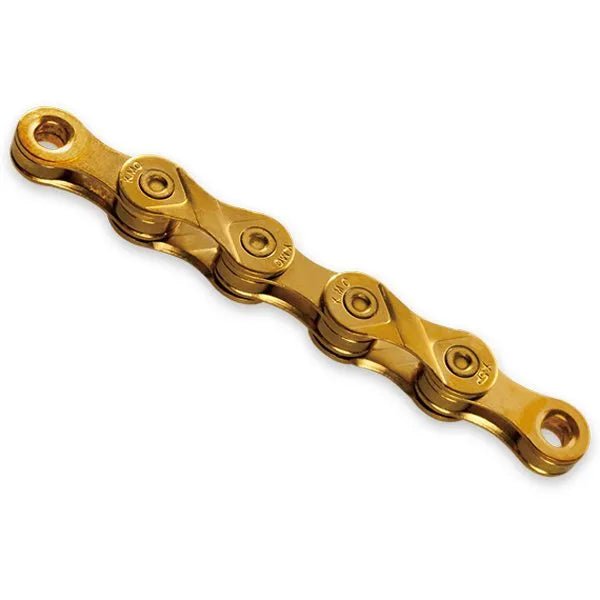 KMC Super Light 9 Speed Chain (Ti - N Gold) | Cycling Gears Hub - Cycling Gears Hub