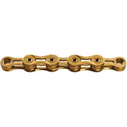 KMC Super Light 9 Speed Chain (Ti - N Gold) | Cycling Gears Hub - Cycling Gears Hub