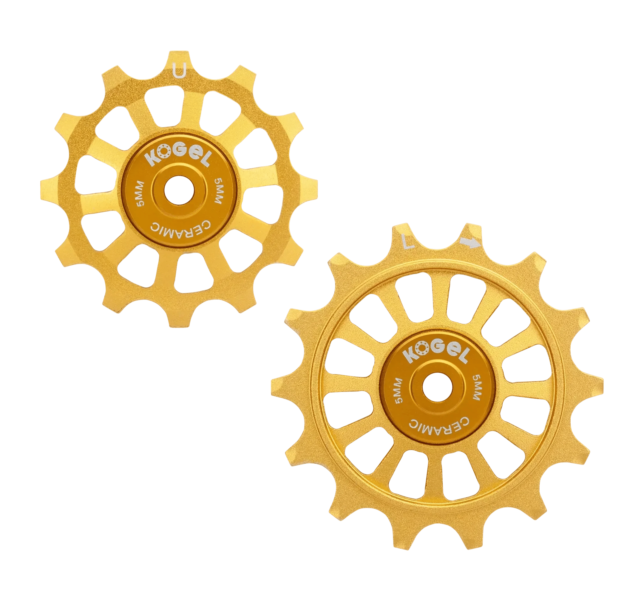 Kogel Shimano Dura Ace R9100 Hybrid Ceramic 12/14T Oversized Pulley (Gold) | Cycling Gears Hub - Cycling Gears Hub