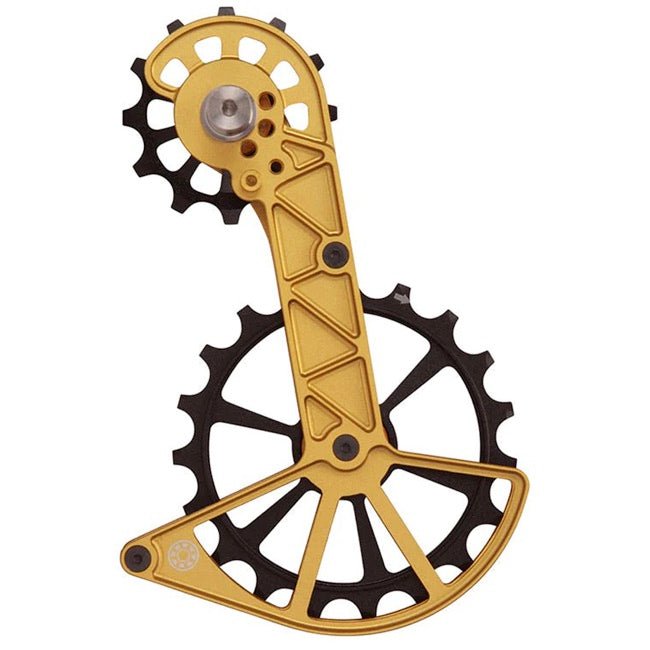 Kogel Shimano R9250/R8150 Di2 Kolossos Oversized Derailleur Cage (Gold) | Cycling Gears Hub - Cycling Gears Hub