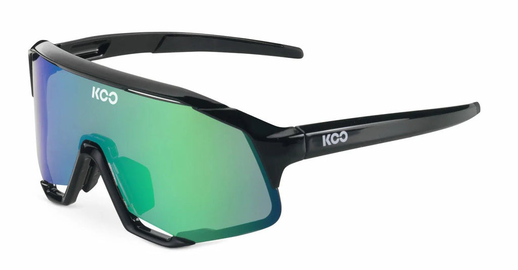 KOO Demos Sport Sunglasses (Black/Green) | Cycling Gears Hub - Cycling Gears Hub