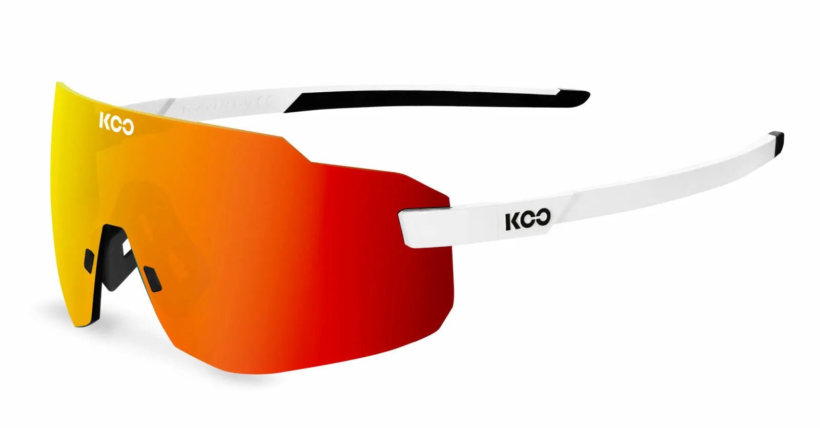 KOO Supernova Sport Sunglasses (White/Red) | Cycling Gears Hub - Cycling Gears Hub