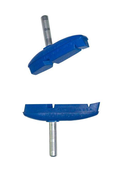 Kool Stop Eagle 2 Threaded Rubber Rim Brake Pads (Blue) | Cycling Gears Hub - Cycling Gears Hub