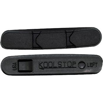 Kool Stop Rubber Campagnolo SR Super Record 2011 Insert Replacement Pads (Black) | Cycling Gears Hub - Cycling Gears Hub