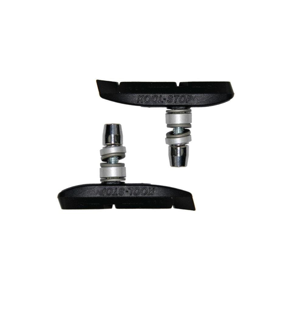 Kool Stop Supra 2 Threaded Rubber Rim Brake Pads | Cycling Gears Hub - Cycling Gears Hub