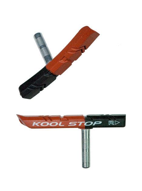 Kool Stop Threaded MTB Rim Brake Pads (Dual Compound) | Cycling Gears Hub - Cycling Gears Hub