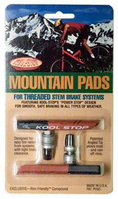 Kool Stop Threaded MTB Rim Brake Pads (Dual Compound) | Cycling Gears Hub - Cycling Gears Hub