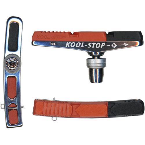 Kool Stop V - Type 2 Holder Dual Compound Rim Brake Pads | Cycling Gears Hub - Cycling Gears Hub