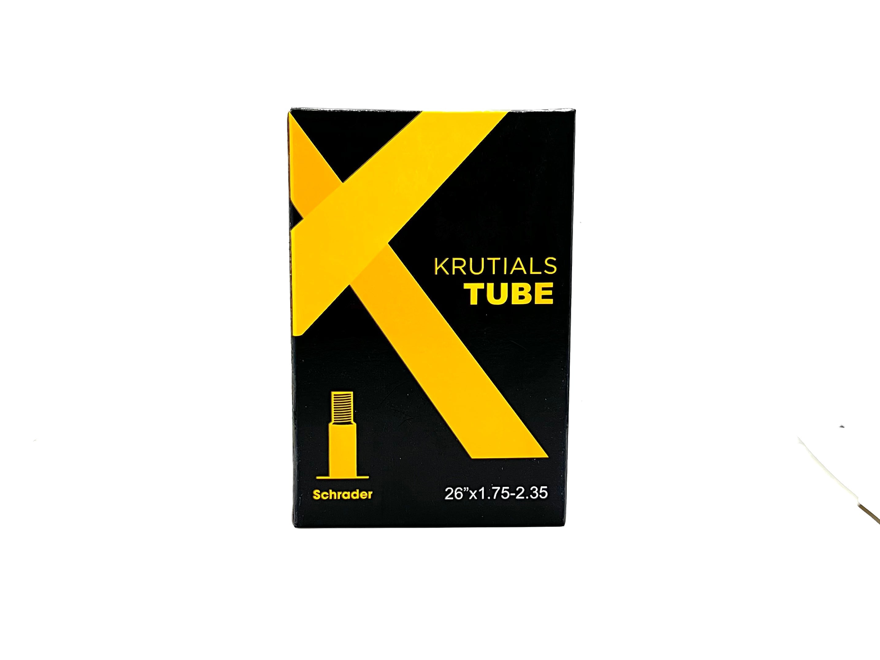 Krutials 26x1.75 - 2.35 48mm Schrader Tube | Cycling Gears Hub - Cycling Gears Hub