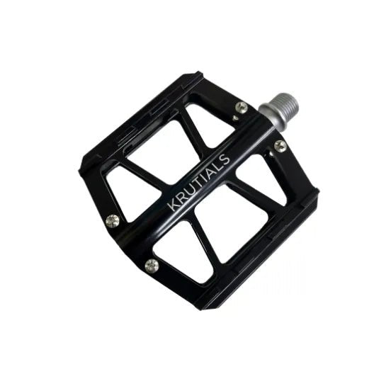 Krutials Aluminium Platform Pedals (Black) | Cycling Gears Hub - Cycling Gears Hub