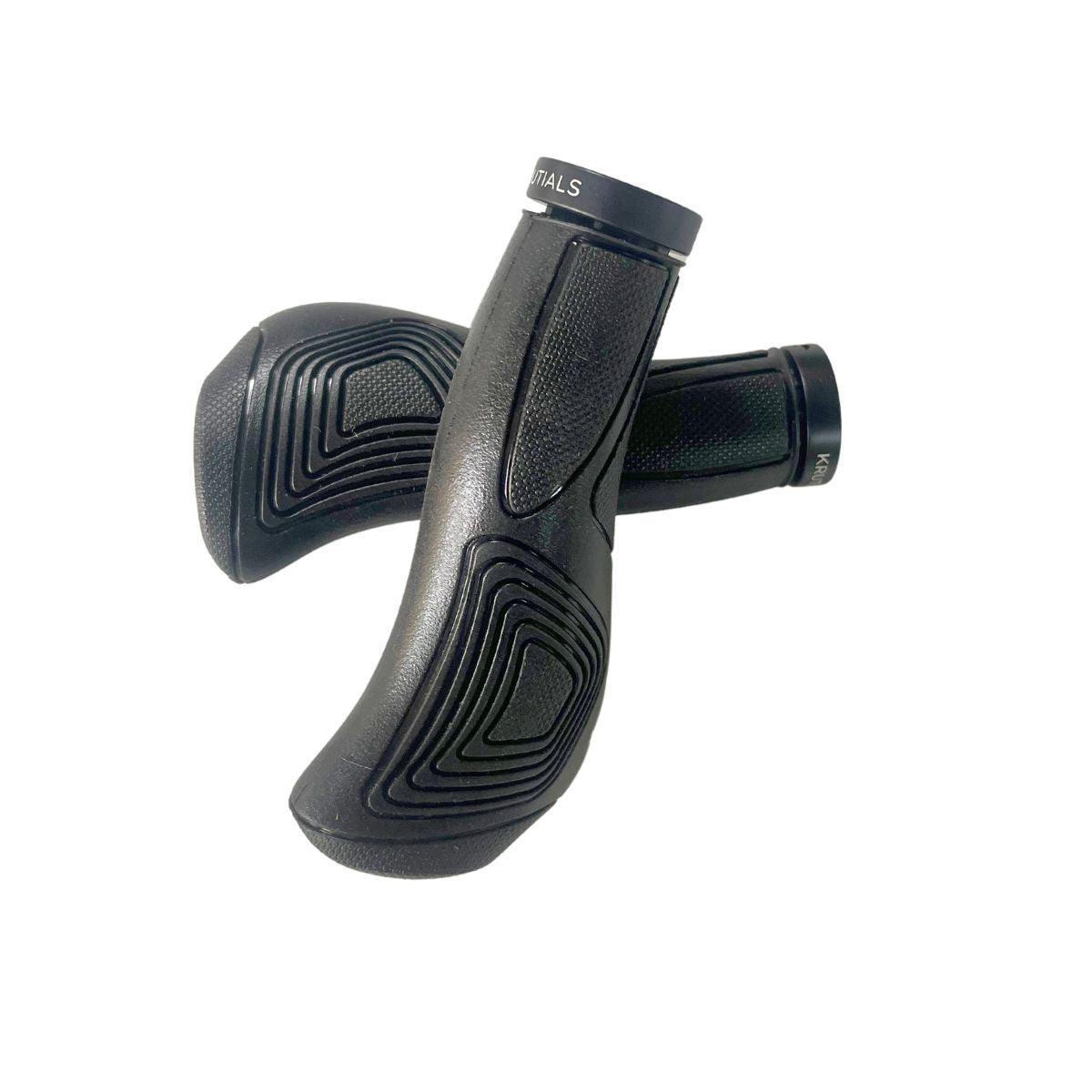 Krutials KRHG - 03 Handelbar Grips (Black) | Cycling Gears Hub - Cycling Gears Hub