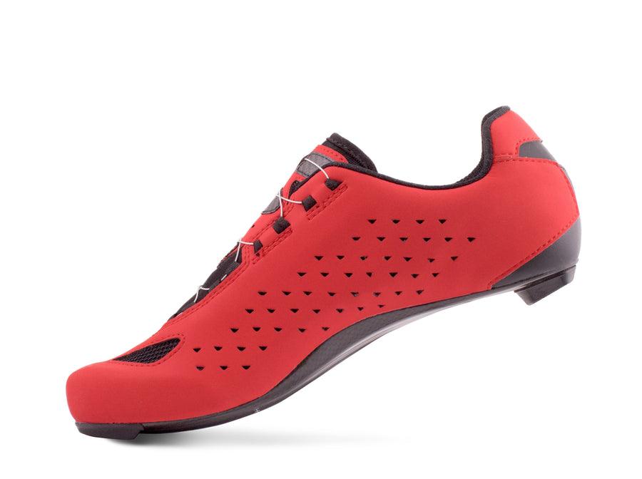 Lake CX219 Road Cycling Shoes (Red/White) | Cycling Gears Hub