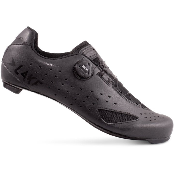 Lake CX219-X Wide Cycling Shoe (Black/Black) | Cycling Gears Hub