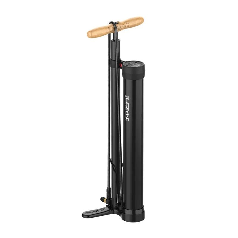 Lezyne Digital Overdrive High Pressure Floor Pump (Black) | Cycling Gears Hub - Cycling Gears Hub