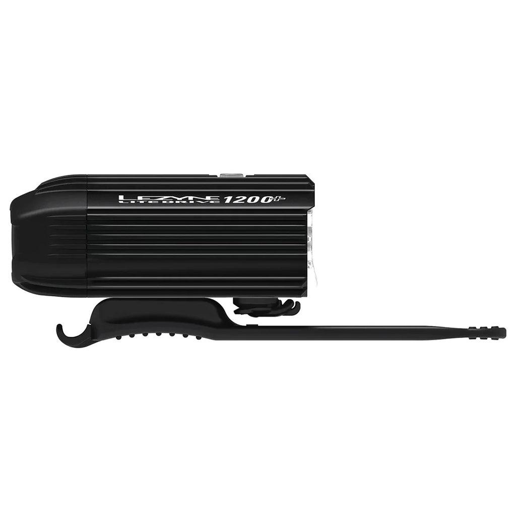 Lezyne Lite Drive 1200+ Front Light (Black) | Cycling Gears Hub - Cycling Gears Hub