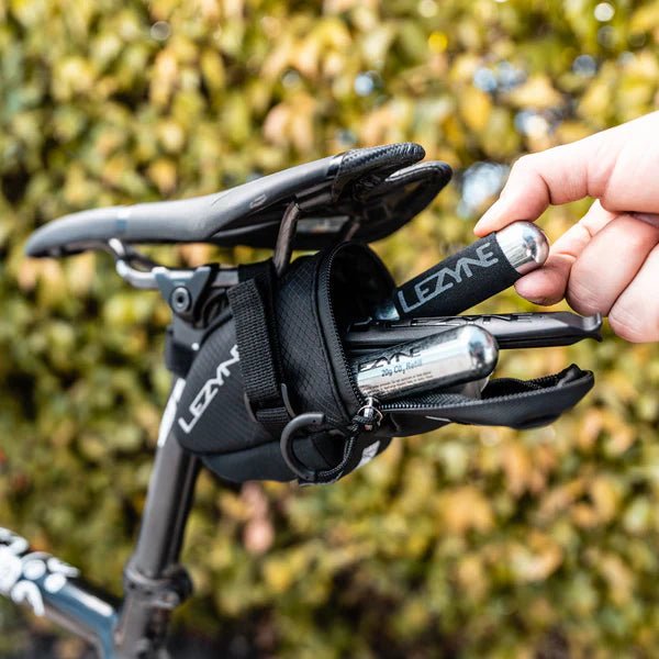 Lezyne M - Caddy Saddle Bag (Red) | Cycling Gears Hub - Cycling Gears Hub