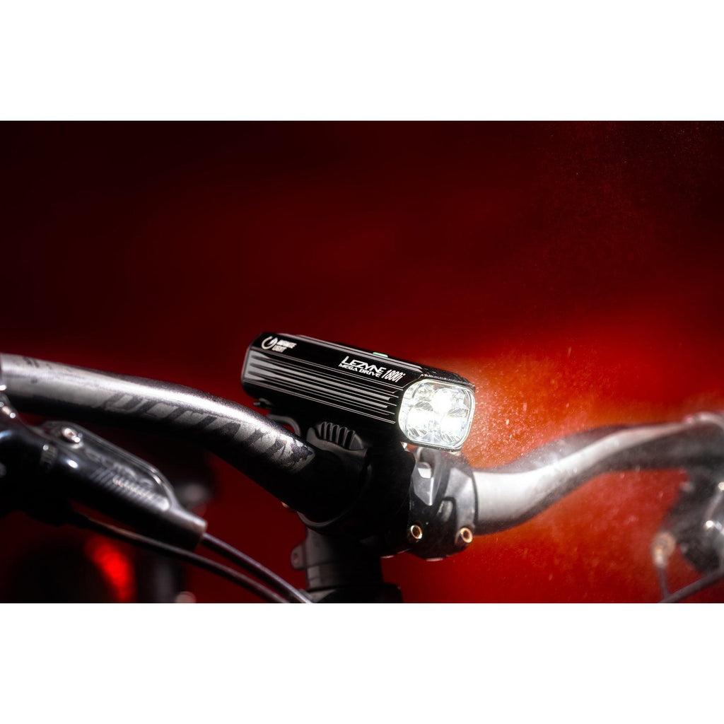 Lezyne Mega Drive1800i Front Light (Black) | Cycling Gears Hub - Cycling Gears Hub