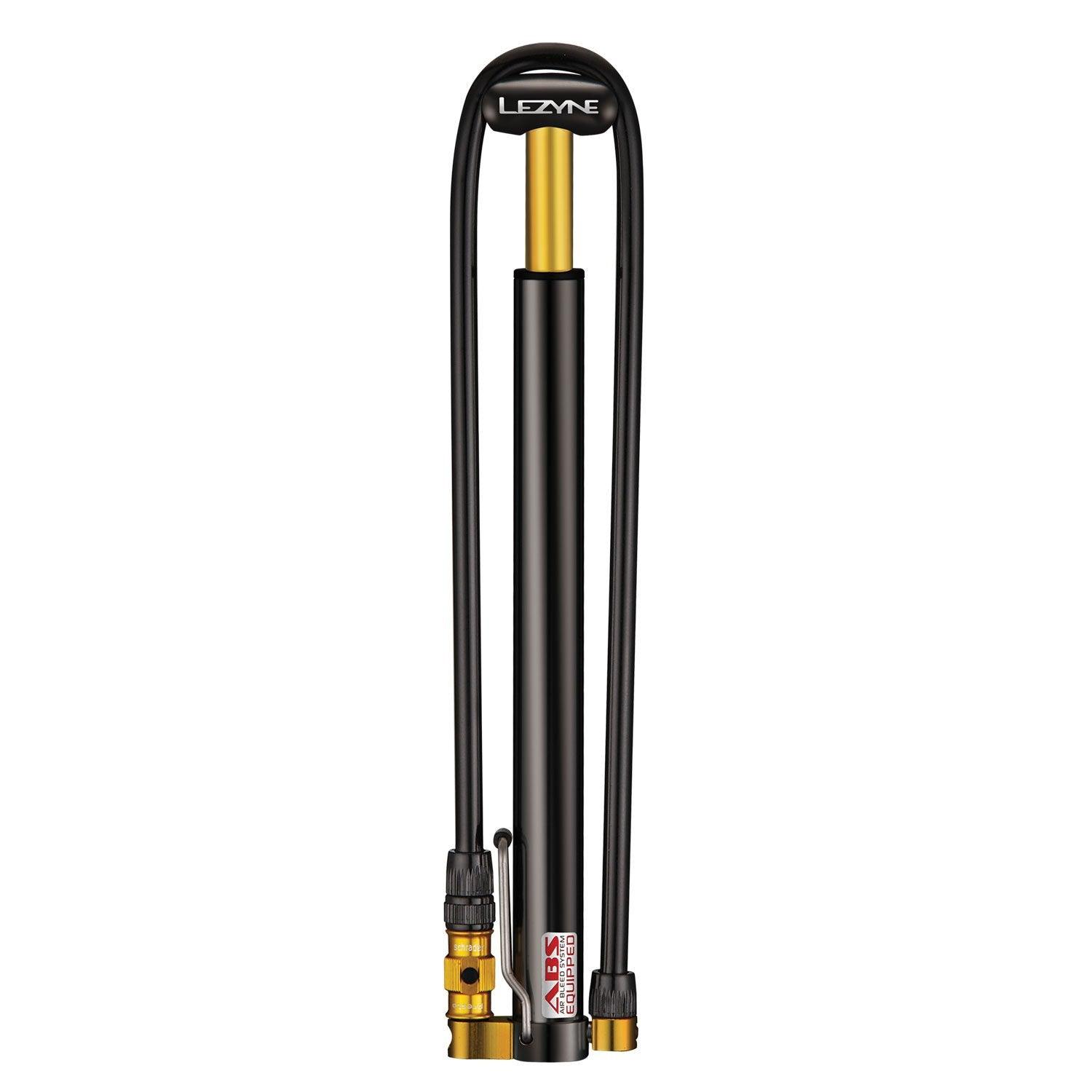 Lezyne Micro Drive High Pressure Floor Pump (Black) | Cycling Gears Hub - Cycling Gears Hub