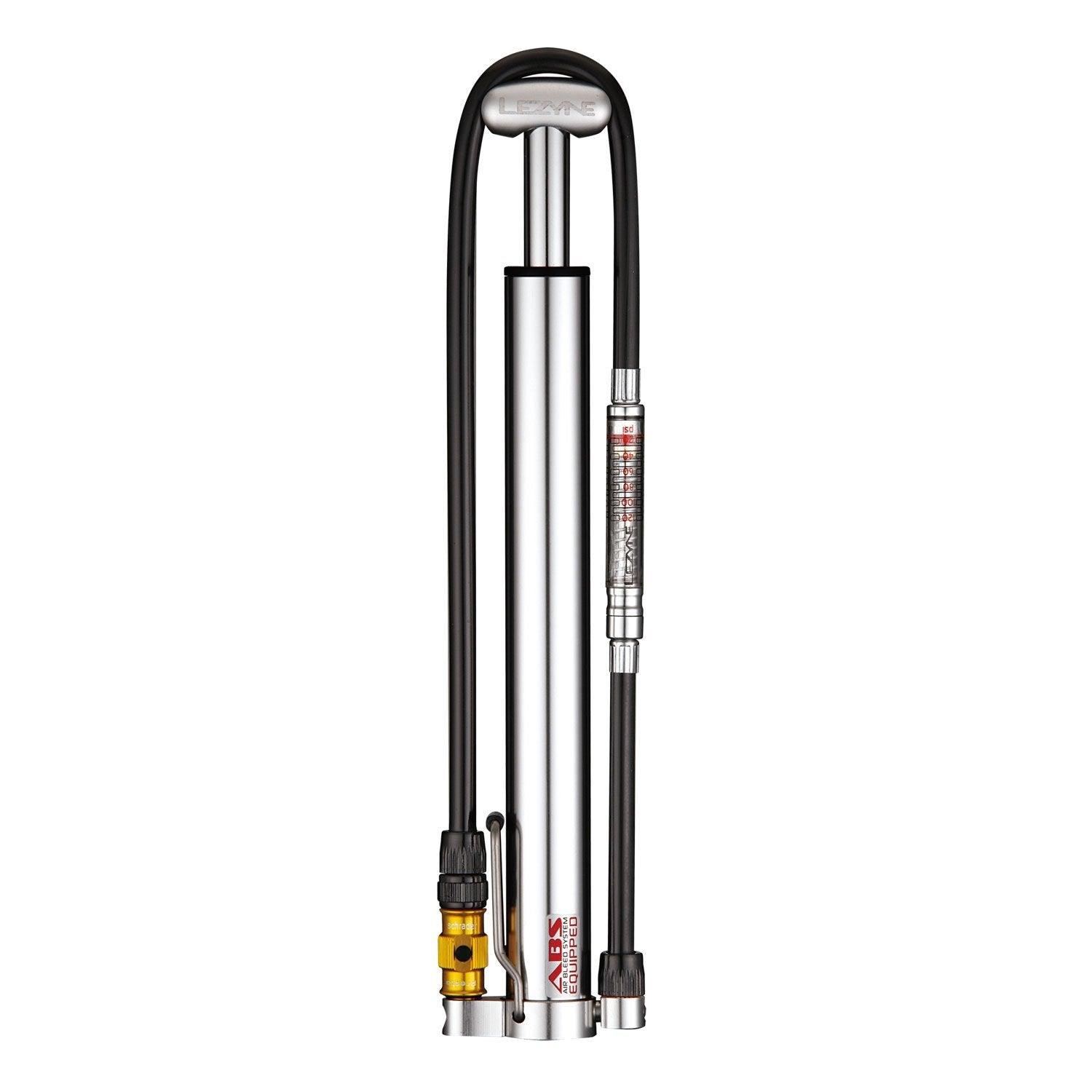 Lezyne Micro Drive High Volume Floor Pump (Black) | Cycling Gears Hub - Cycling Gears Hub
