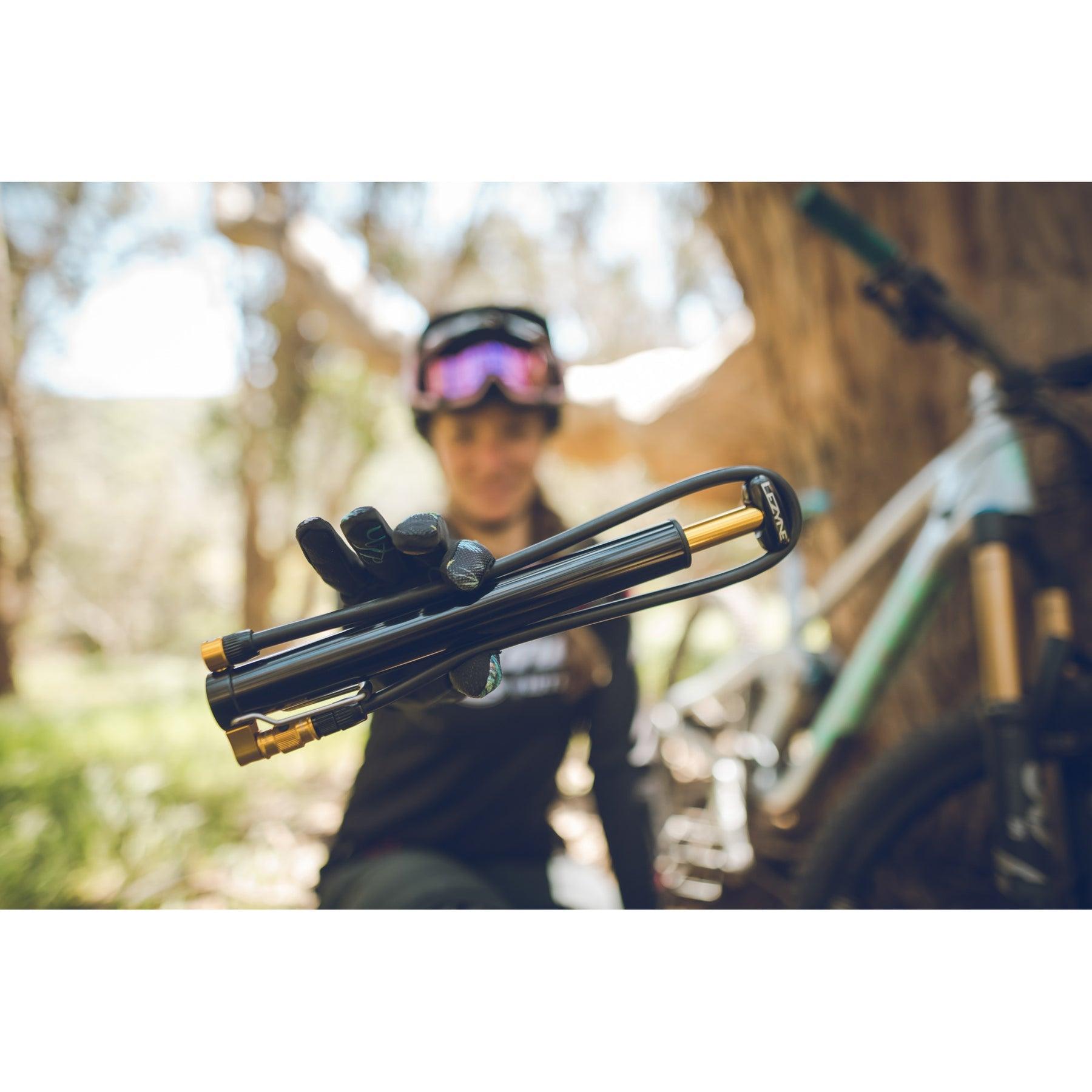 Lezyne Micro Drive High Volume Floor Pump (Black) | Cycling Gears Hub - Cycling Gears Hub