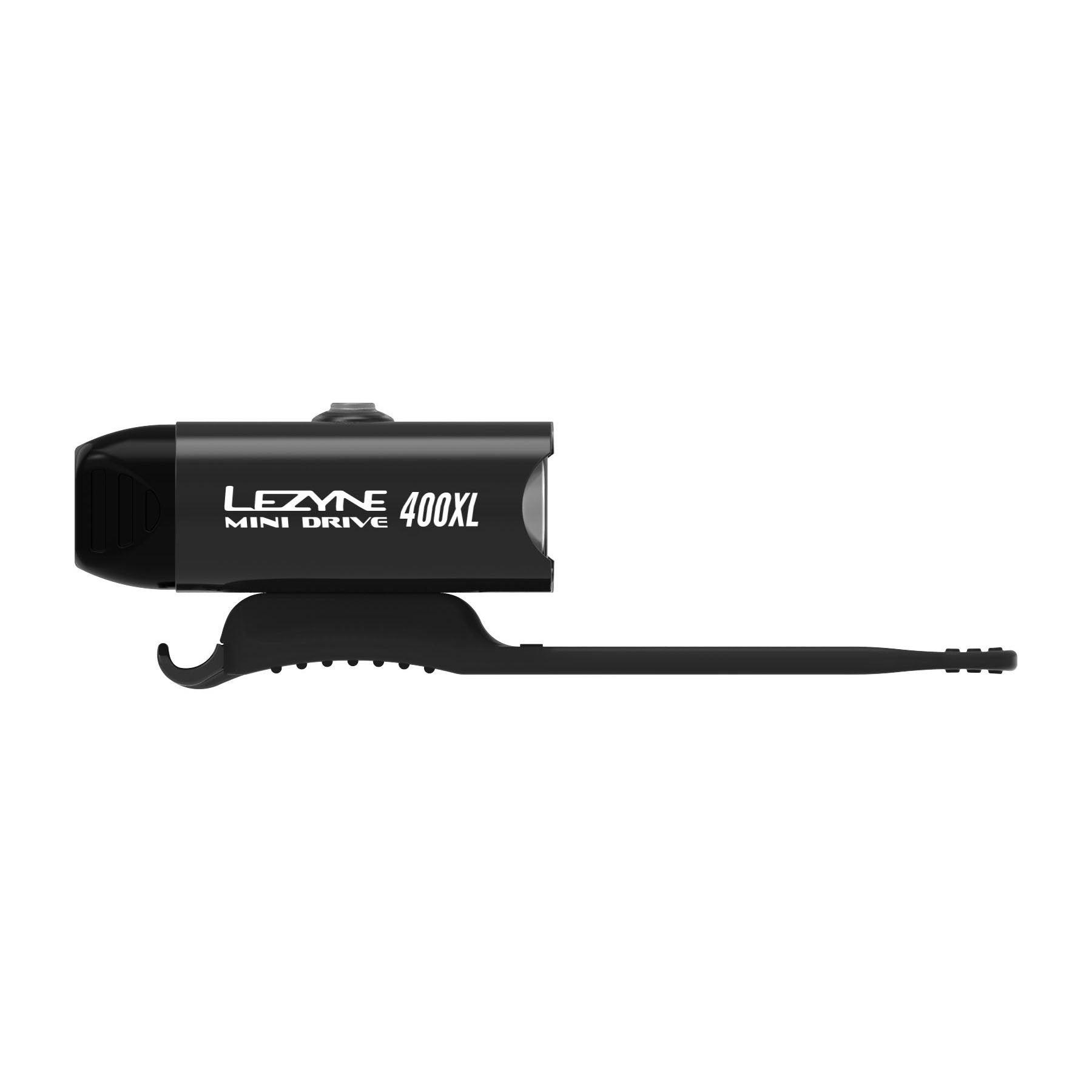 Lezyne Mini Drive 400XL Front Light (Black) | Cycling Gears Hub - Cycling Gears Hub