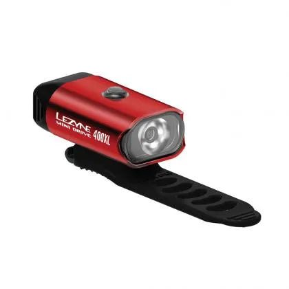 Lezyne Mini Drive 400XL Front Light (Red) | Cycling Gears Hub - Cycling Gears Hub